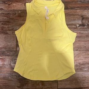 Lululemon size 8 new without tags Quick-Drying Sleeveless Polo Shirt. Never worn